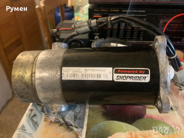 Електромотор и зареждащ адаптер за електрическа четириколка, снимка 3 - Инвалидни скутери - 53634847