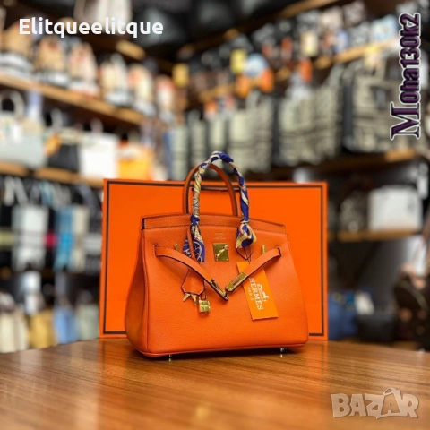 чанти HERMES BİRKİN 30 30✖️23 CM🎖️ , снимка 3 - Чанти - 52242790