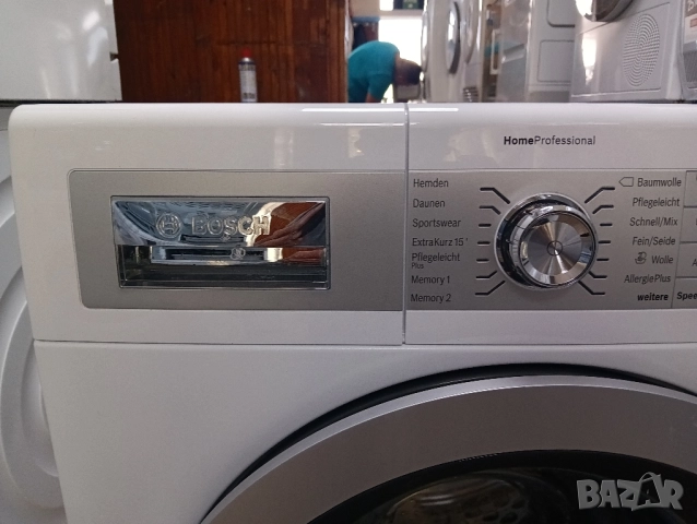 Като нова Бош Bosch Home Professional 8кг А+++ Made in Germany 2 години Гаранция!, снимка 4 - Перални - 52024728