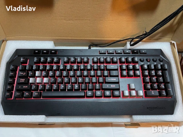 Геймърска клавиатура - Amazon - Gaming Keyboard Mechanical Feel