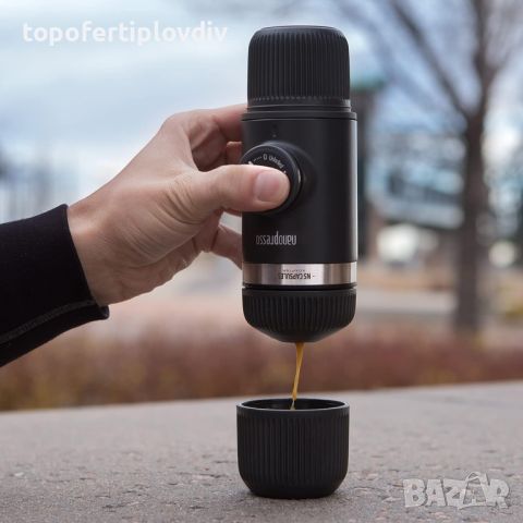 WACACO Nanopresso Machine + Адаптер за капсули, снимка 3 - Кафемашини - 46396654