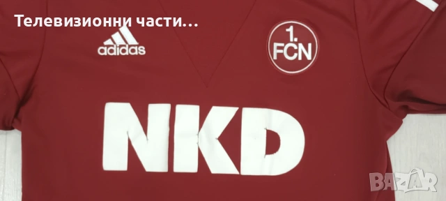 Оригинална футболна тениска ФК Нюрнберг домакински екип 2013/2014 Adidas Climacool G71053 размер М, снимка 4 - Спортни дрехи, екипи - 53323454