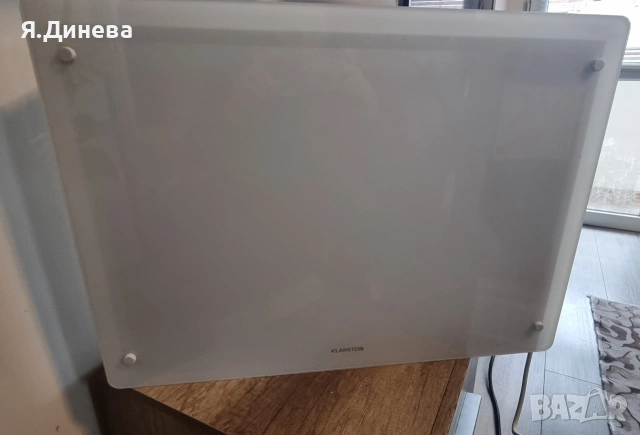 Стъклен конвектор Klarstein 1500w, снимка 3 - Отоплителни печки - 54252821