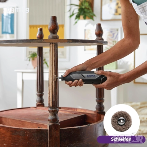 DREMEL 8240-5/65 мултифункционален акумулаторен инструмент, комплект с куфар, и 2 броя батерии, снимка 13 - Куфари с инструменти - 52142079