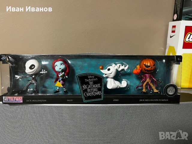 Комплект Metalfigs The Nightmare Before Christmas – 4 фигурки