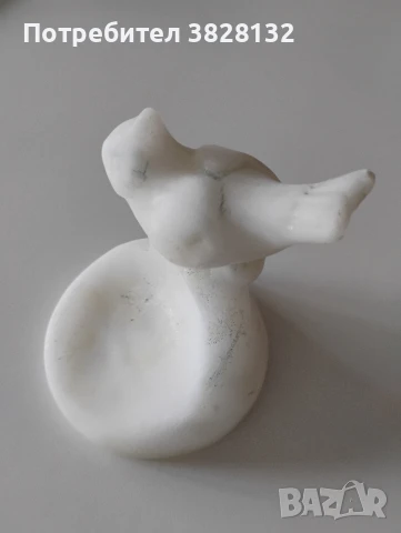 стар мраморен пепелник, снимка 3 - Антикварни и старинни предмети - 51067338