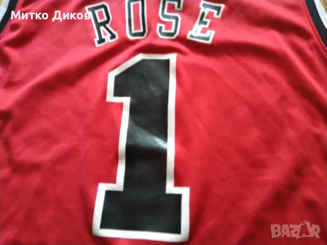 Derrick Rose Chicago Bulls NBA баскетболна тениска размер М, снимка 9 - Баскетбол - 49852096