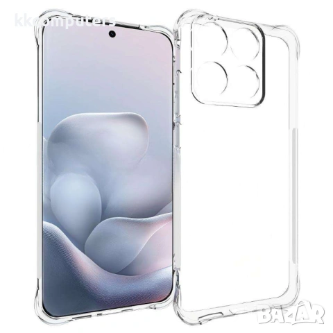 WANLONFENG WL Прозрачен Калъф за Motorola Edge 70 Fusion+ 5G / Fusion 5G - 2.0mm TPU, С включено стъ