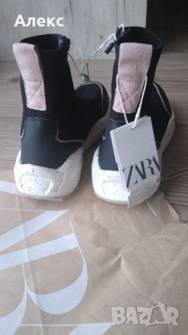 Нови!!! Zara боти, снимка 5 - Дамски боти - 44673351