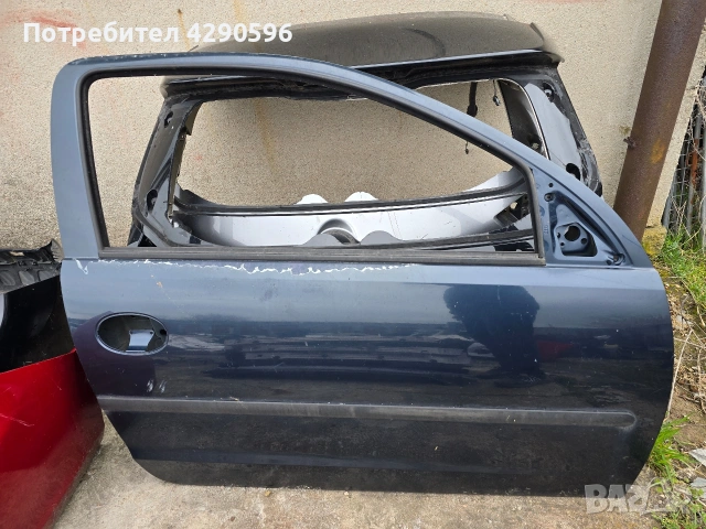 Дясна врата за Opel Corsa C / Опел Корса Ц 2000-2006г.