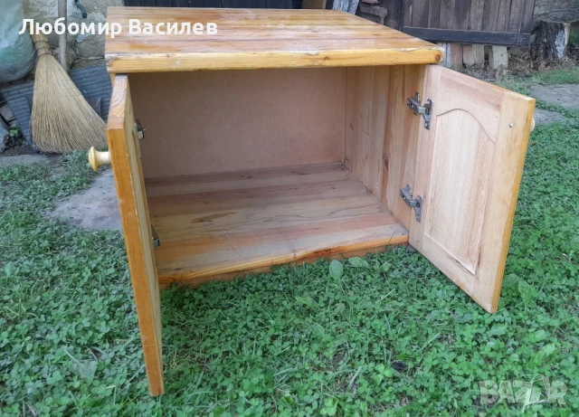 Кухненски шкаф от масивна дървесина за печка раховец , снимка 2 - Аксесоари за кухня - 50630537