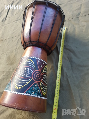 Тарамбука музикален инструмент средна 2, снимка 3 - Антикварни и старинни предмети - 52535754