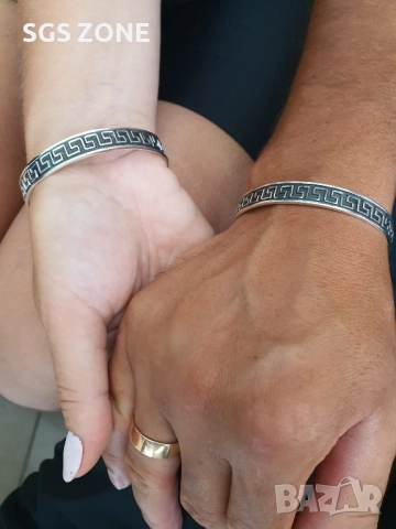 СРЕБЪРНА ГРИВНА 925, снимка 5 - Гривни - 52362211