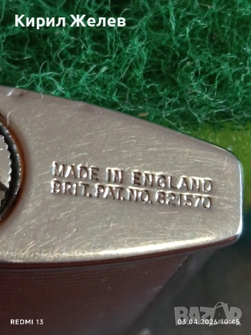 Винтидж метална запалка Ronson made in England за КОЛЕКЦИОНЕРИ 54530, снимка 4 - Колекции - 54075657
