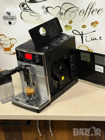 Кафемашина кафе автомат Saeco PicoBarista с гаранция, снимка 3 - Кафемашини - 53452197