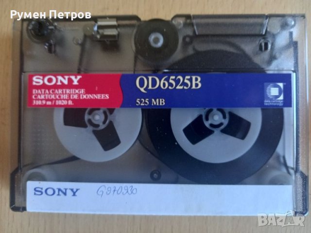 Масивна касета за ЕИМ, Sony QD6521B, снимка 3 - Антикварни и старинни предмети - 46215471
