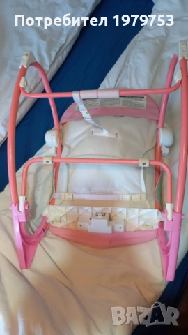 Бебешки шезлонг люлка 2 в 1 Tiibaby, снимка 4 - Детски шезлонги - 52095112