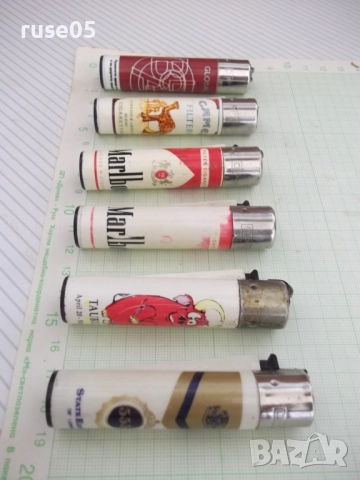Лот от 6 бр. газови запалки "CLIPPER" работещи, снимка 6 - Колекции - 51726150