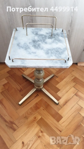 Стара мраморна масичка, снимка 6 - Антикварни и старинни предмети - 53890848