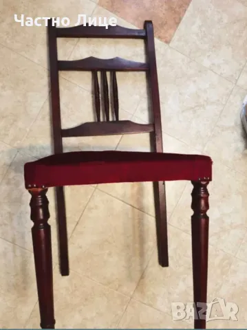 Два Разкошни Винтидж Стола от Много Твърдо Дърво Стол Столове, снимка 3 - Антикварни и старинни предмети - 46071885