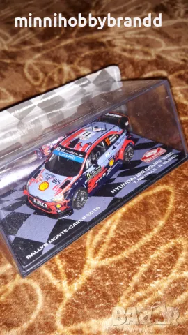 Hyundai I20 WRC Rally Monte Carlo 2019 Rally Deutschland 2014 1.43 Scale Ixo/Altaya Top models  , снимка 17 - Колекции - 49032668