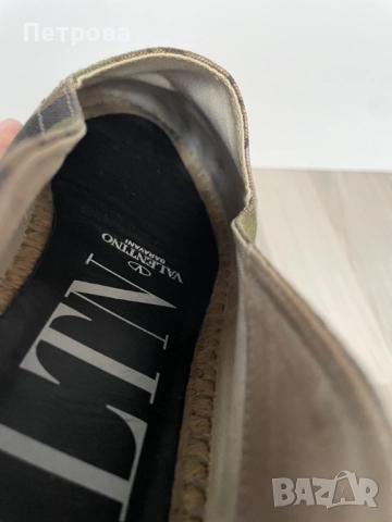 Мъжки еспадрили Valentino Garavani 42 Оригинал, снимка 11 - Мокасини - 51889572