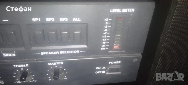 MONACOR -усилвател предназначен за 110 волтови тонколони , снимка 3 - Ресийвъри, усилватели, смесителни пултове - 53331679