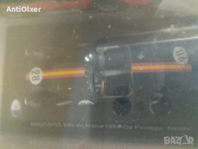 Pontiac Firebird 1969 & Маserati A6GCS/53 diecast 1:43, снимка 4 - Коли, камиони, мотори, писти - 52586804