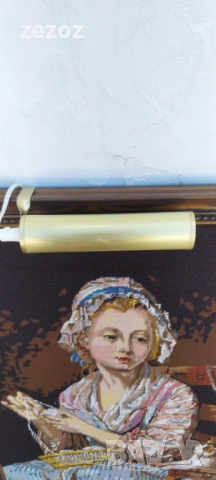 Гоблен "Шивачката", снимка 7 - Гоблени - 53809175