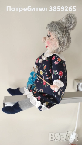 Кукла Баба Марта. Ръчна изработка., снимка 17 - Кукли - 52421044