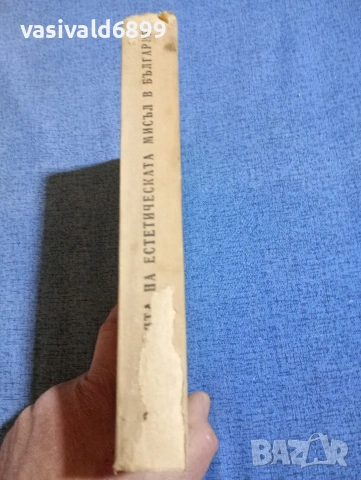 Борис Ценков - Из историята на естетическата мисъл в България , снимка 2 - Специализирана литература - 54198857