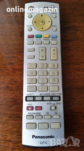 Комбинирано дистанционно Panasonic EUR7635010  VHS/VCR/DVD/TV   