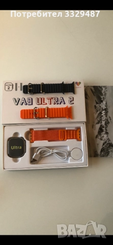  Apple Watch ultra gen 2 VA 9  49мм 2,2 инча дисплеи Смарт часовник, снимка 3 - Смарт часовници - 52337727