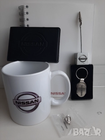 NISSAN ключодържател органайзер значка тефтер щипка чаша, снимка 2 - Аксесоари и консумативи - 52313688