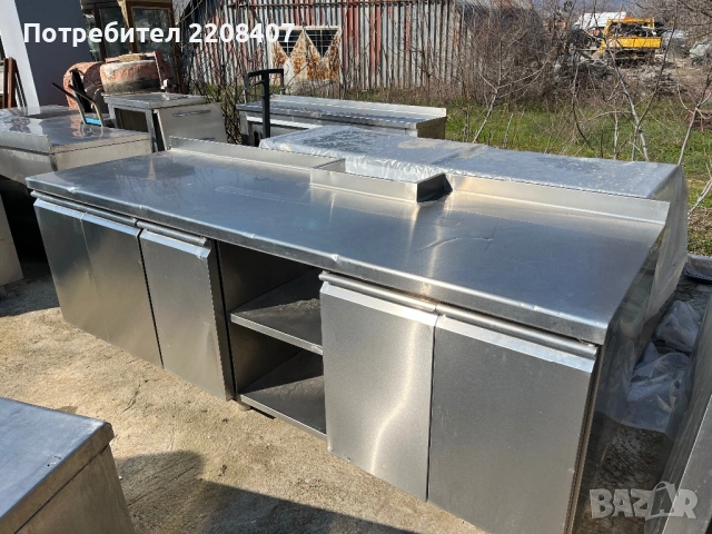 Работна маса неръждавейка, снимка 2 - Обзавеждане на кухня - 53747964