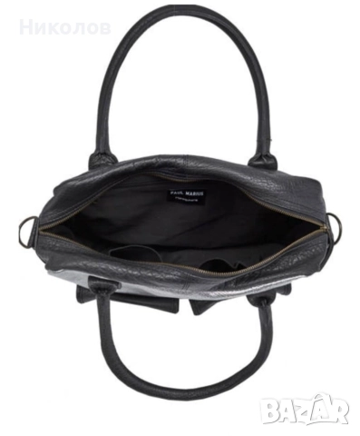 Чанта от естествена кожа PAUL MARIUS, снимка 11 - Чанти - 52599598