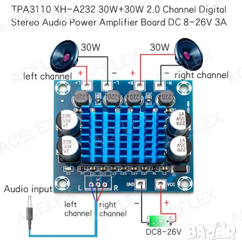 MP3 модул за вграждане 9V-12V с Bluetooth, снимка 8 - MP3 и MP4 плеъри - 26172446