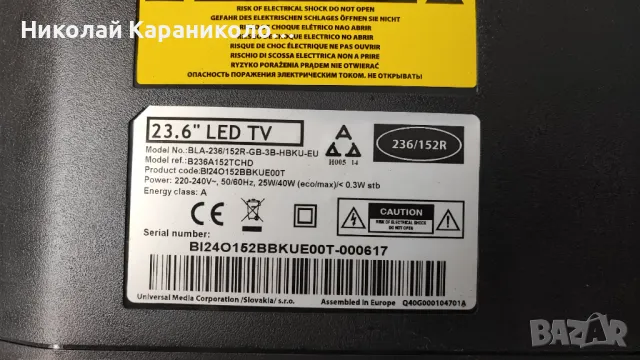 Продавам Power-715G6437-P01-000-002S  от тв BLAUPUNKT BLA-236/152R, снимка 1 - Телевизори - 47482380