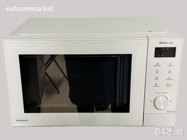  НОВА Инверторна микровълнова с грил Panasonic NN-GD34QWEPG – с гаранция