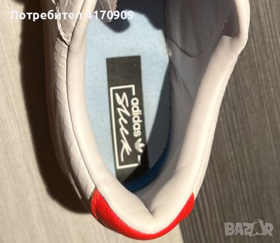 Дамски бели кецове Adidas, снимка 4 - Кецове - 46647773