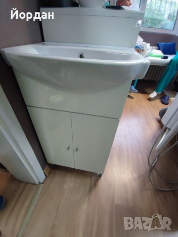 МДФ шкаф с мивка за баня, снимка 1
