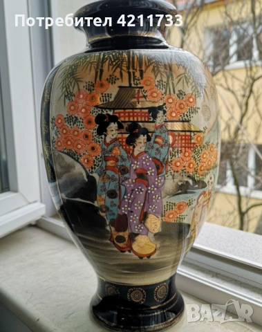 ЛУКС азиятска ваза НОВО, снимка 9 - Вази - 54217976