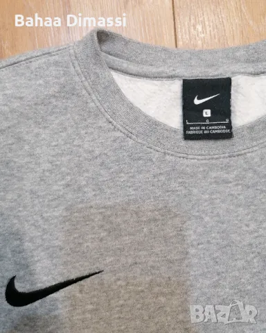 Nike Fleece Суичър мъжки Оригинален, снимка 3 - Спортни дрехи, екипи - 49137982