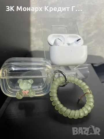 слушалки Air Pods Pro (+калъф), снимка 4 - Слушалки и портативни колонки - 49049411