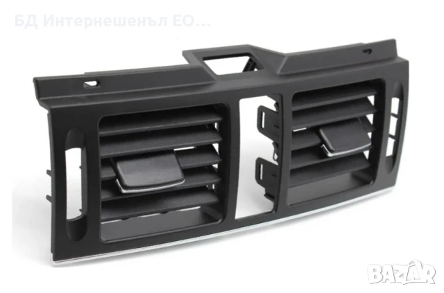 2048306154  Преден централен въздуховод, Mercedes, W204, С Навигация, Черен