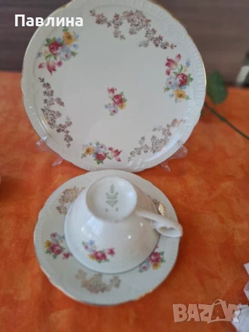 Троен порцеланов сет, снимка 8 - Чаши - 50955592