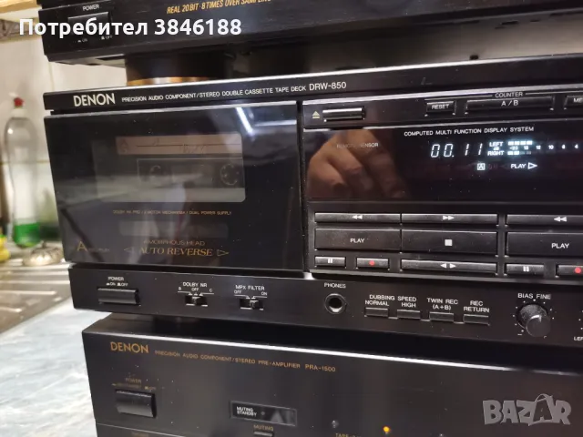 Denon pra 1500, Denon DRW-850,Denon DCD-920 ,Denon TU 460, снимка 7 - Аудиосистеми - 46852105