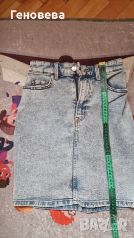 Дамска дънкова пола