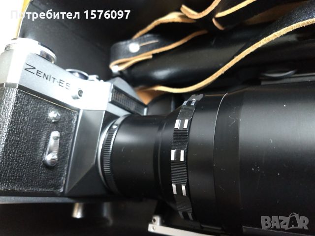 Фотоснайпер Zenit ЕS и обективи TAIR-3 PhS 300мм F4.5 и Helios 44М-4 и филм, снимка 13 - Фотоапарати - 45782759