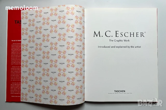 M.C. Escher Graphic Work: The Graphic Work, TASCHEN, снимка 3 - Енциклопедии, справочници - 51428414